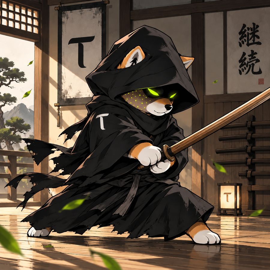 TAO WIF HOOD ronin, dojo training