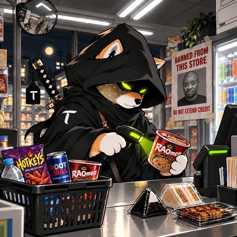 TAO WIF HOOD ronin, night konbini run