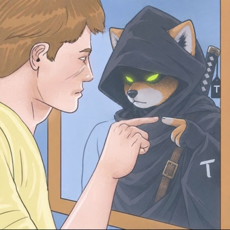 TAO WIF HOOD meme, the reflection