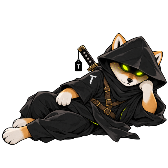 Isolated TAO WIF HOOD ronin, lounging