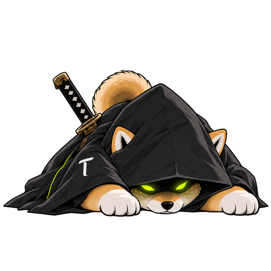 Isolated TAO WIF HOOD ronin, peeking