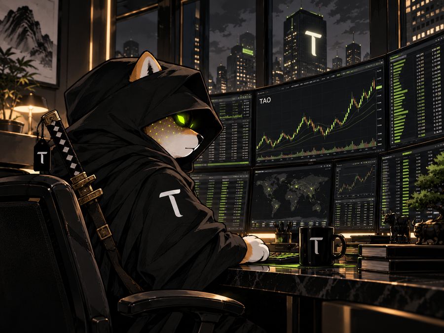 TAO WIF HOOD ronin, the trading desk