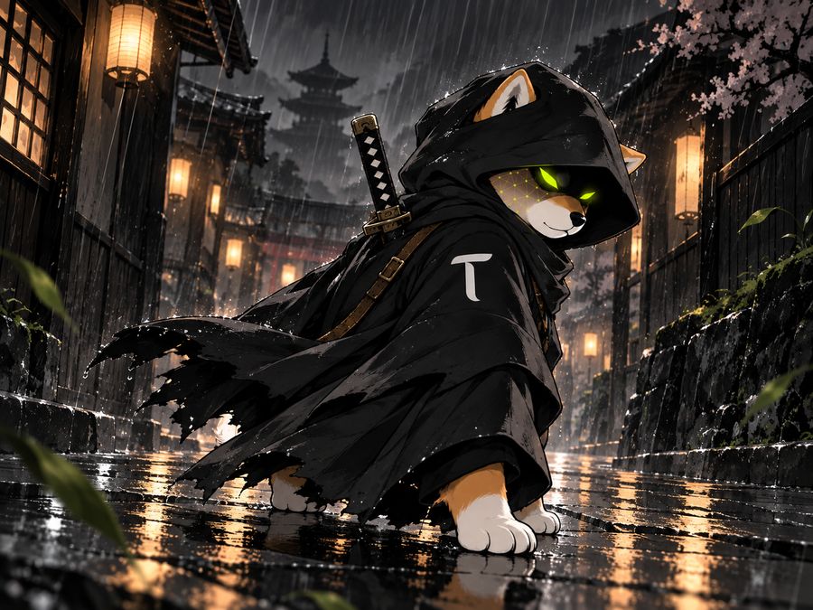 TAO WIF HOOD ronin, rain alley