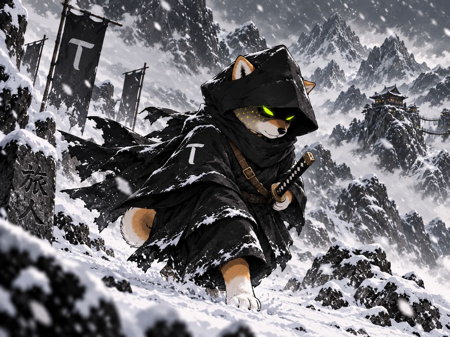 TAO WIF HOOD ronin, snow passage